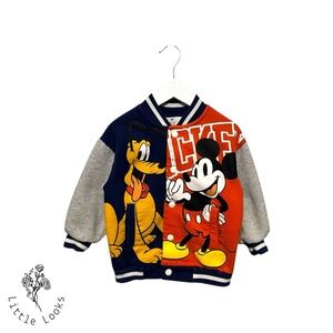 🐭 H&M Disney Kids Mickey & Pluto Jacket size 3/4T